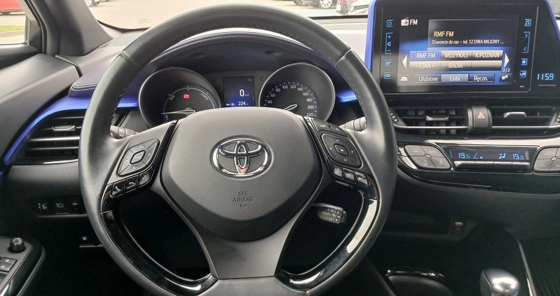 Toyota C-HR cena 89900 przebieg: 46974, rok produkcji 2017 z Kalisz małe 596